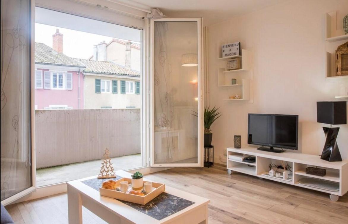 Charmant Appartement T1 Mâcon Kültér fotó